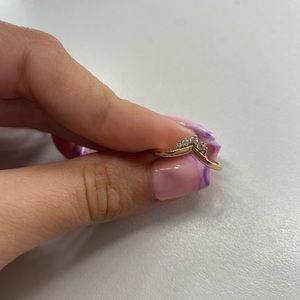 Pandora Wishbone Stackable Ring